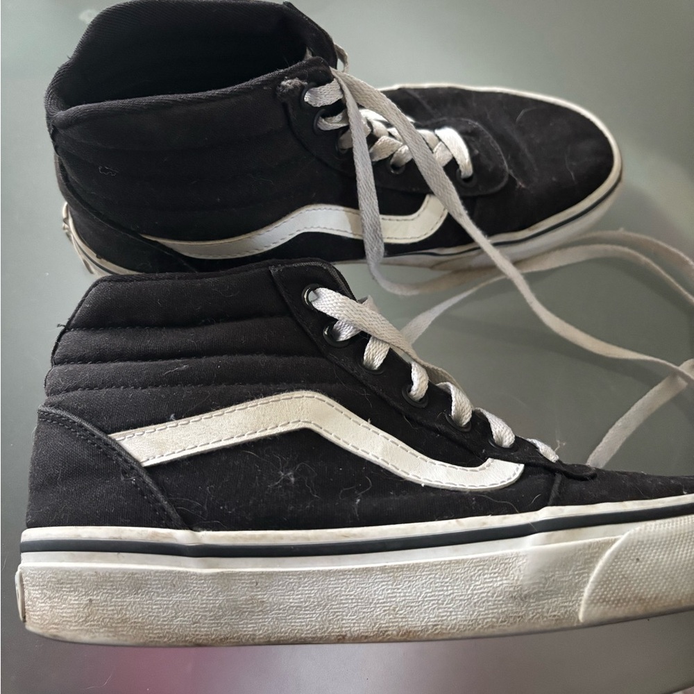Vans Classic Black and White High-Tops